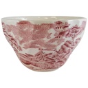 Zuckerdose Zuckerschale Myott Country Life Rot gebraucht - gut