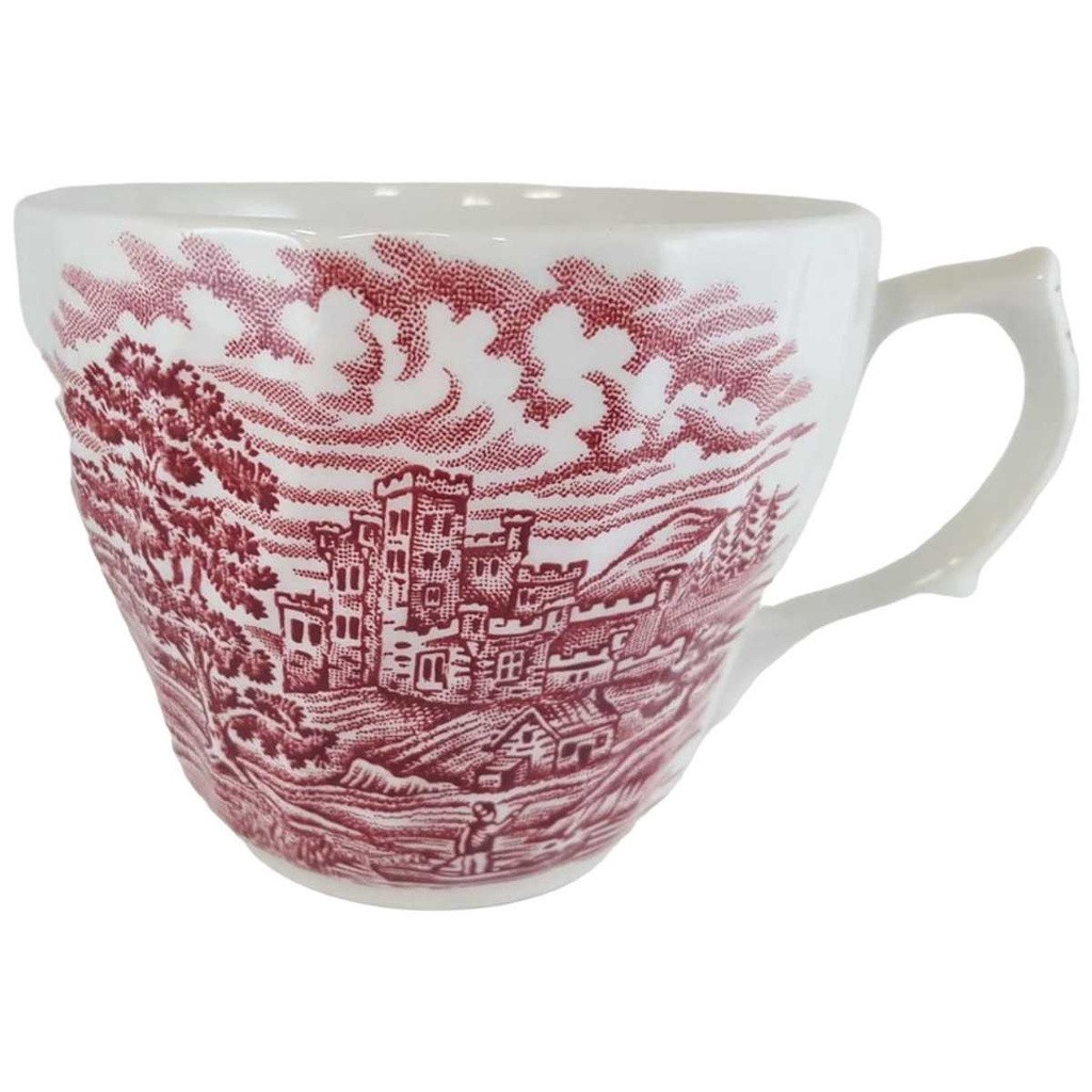 [45811514] Kaffeetasse Tasse Hostess Tableware British Anchor Olde Country Castles Rot gebraucht - gut