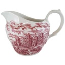 Milchkännchen Hostess Tableware British Anchor Olde Country Castles Rot gebraucht - gut