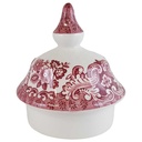 Deckel für Kaffeekanne Hostess Tableware British Anchor Olde Country Castles Rot gebraucht - sehr gut