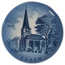 Wandteller Sammelteller Royal Copenhagen Blau gebraucht - sehr gut