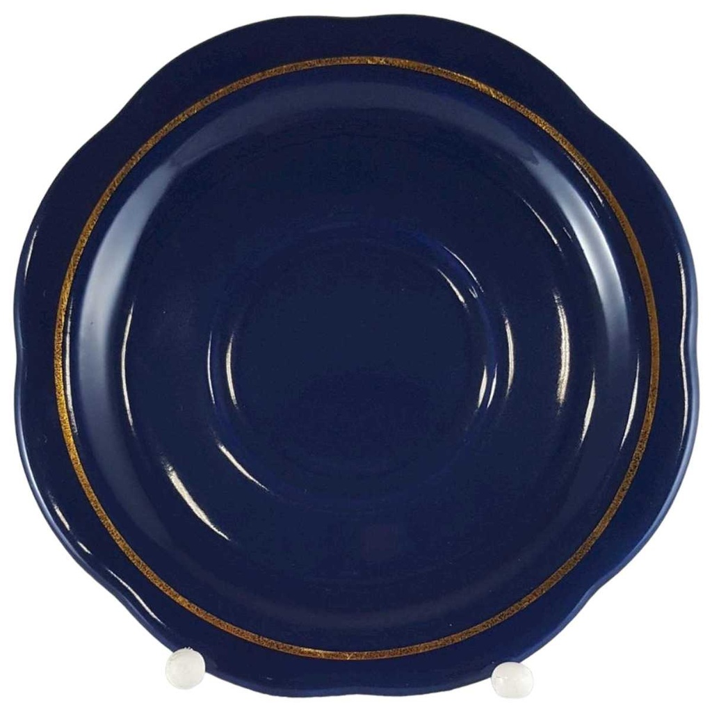 [45811548] Untertasse für Kaffee 15,5 cm Waechtersbach Wintermärchen Weihnachten Blau gebraucht - gut