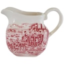 Milchkännchen Enoch Wedgwood Dickens Coaching Days Rot gebraucht - gut