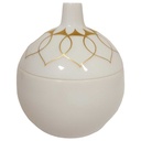Zuckerdose Rosenthal Lotus Goldsilhouette Björn Wiinblad gebraucht - sehr gut