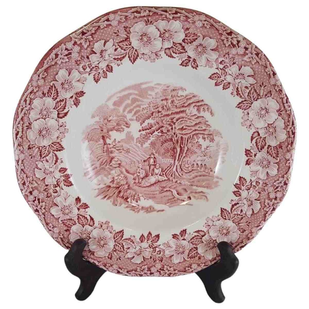 Suppenteller 22 cm Unicorn Tableware Woodland Rot