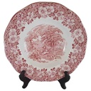 Suppenteller 22 cm Unicorn Tableware Woodland Rot