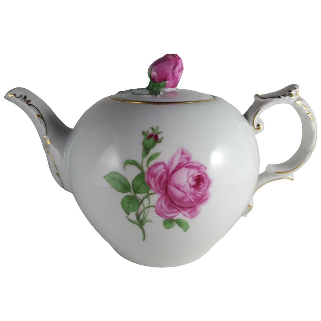 [45811613] Teekanne 1 L Fürstenberg Alt Rote Rose 02171