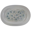 Servierplatte Speiseplatte Fleischplatte Steakplatte 33,2x23,5 cm Melitta Jeverland Comtesse gebraucht - sehr gut