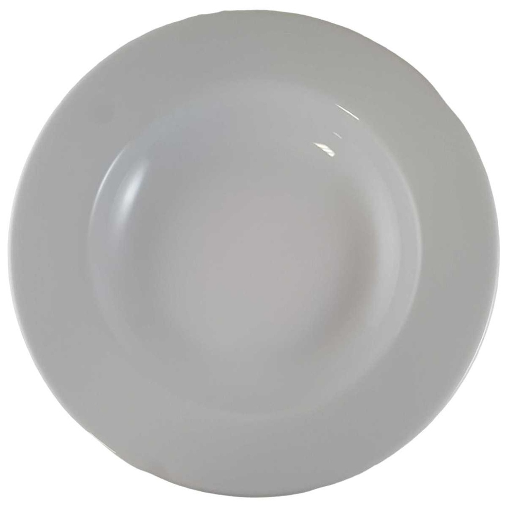 [45811635] Suppenteller 22 cm Seltmann Weiden Rondo Weiß gebraucht - gut