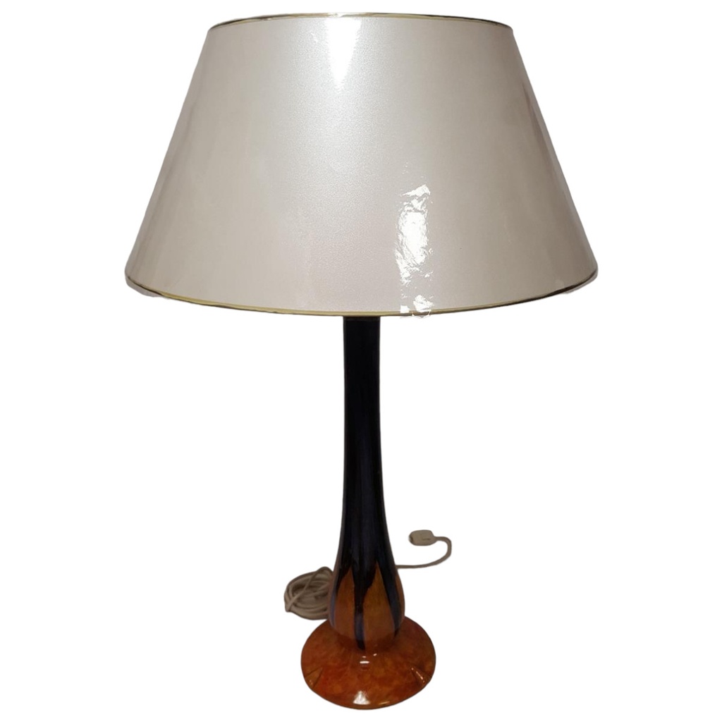 [45811642] Tischlampe Tischleuchte mehrfarbig mundgeblasen Murano-Stil H 90 cm