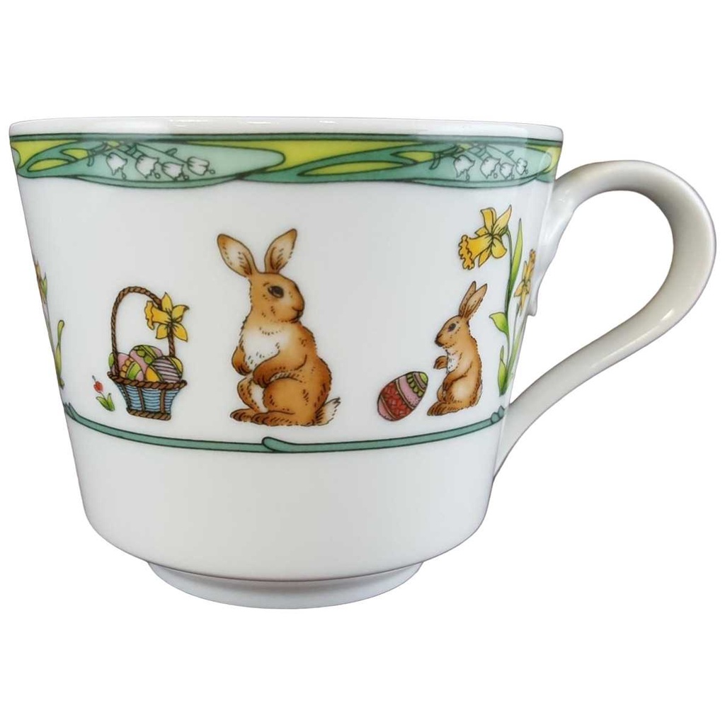 [4581165] Kaffeetasse Tasse Hutschenreuther Louvre Osterdekor I. Wahl gebraucht - sehr gut