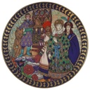 Wandteller Villeroy & Boch Heinrich Die Russischen Märchen gebraucht - sehr gut