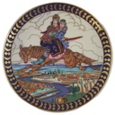 Wandteller Villeroy & Boch Heinrich Die Russischen Märchen gebraucht - sehr gut