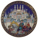 Wandteller Villeroy & Boch Heinrich Die Russischen Märchen Der Feuervogel gebraucht - sehr gut