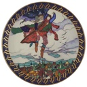 Wandteller Villeroy & Boch Heinrich Die Russischen Märchen gebraucht - sehr gut