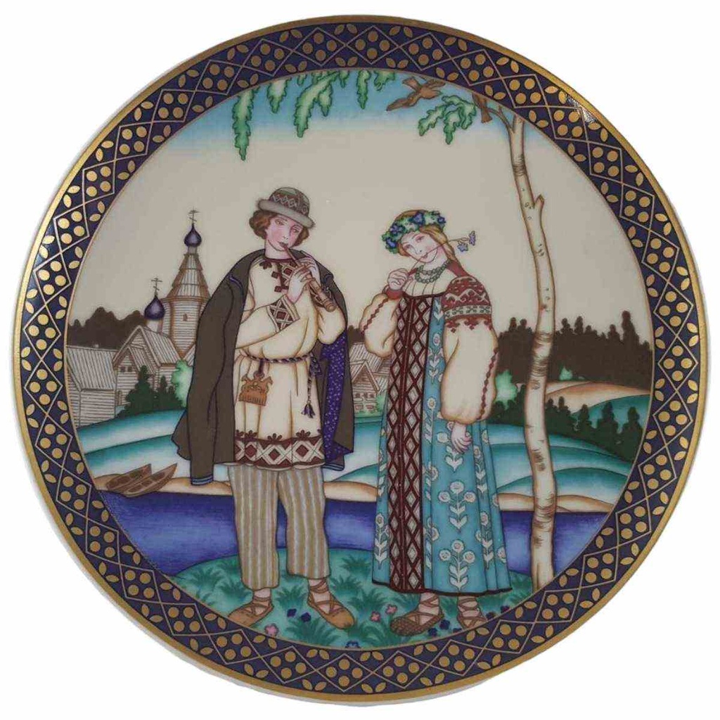 Wandteller Villeroy & Boch Heinrich Die Russischen Märchen gebraucht - sehr gut