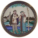 Wandteller Villeroy & Boch Heinrich Die Russischen Märchen gebraucht - sehr gut