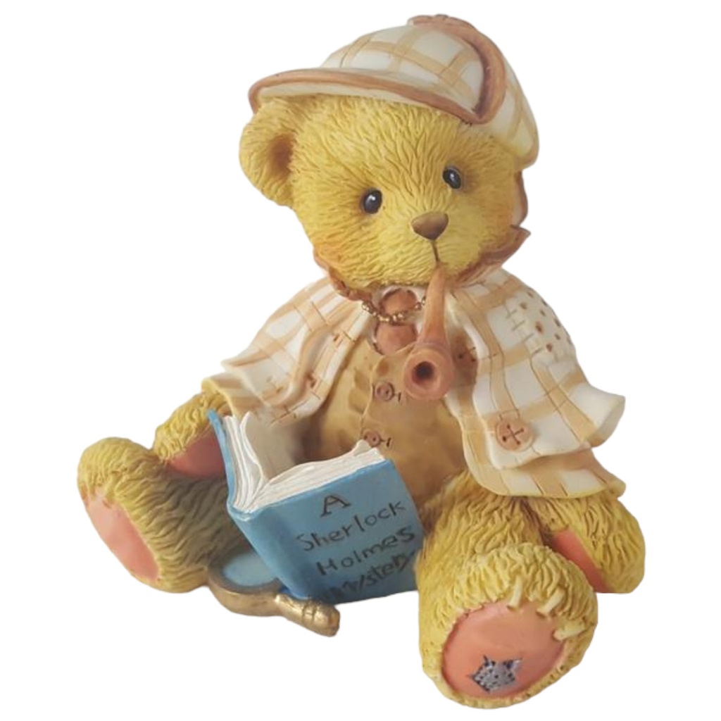 [45811706] Figur Cherished Teddies Sherlock Good friends are hard to find 1995 gebraucht - sehr gut