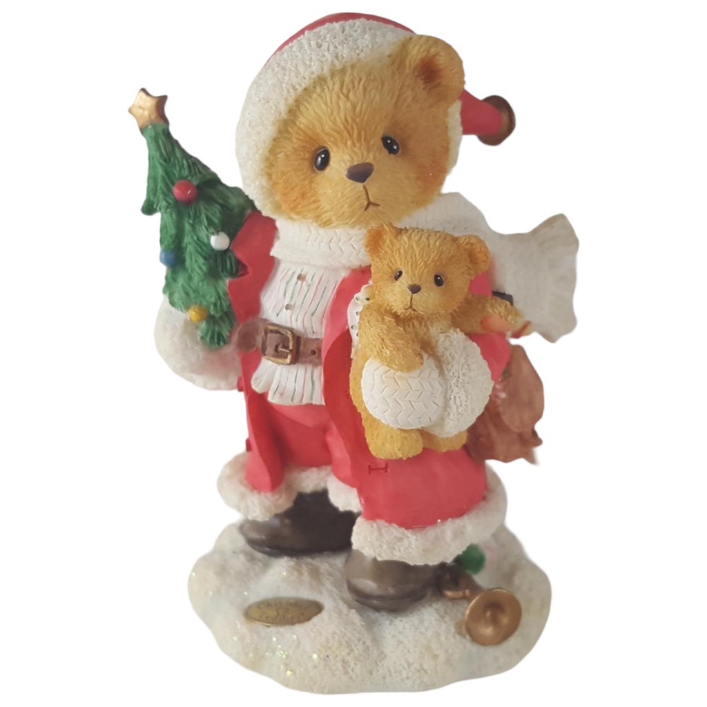 [45811711] Figur Cherished Teddies Klaus Bearer of good tidings 1996 gebraucht - sehr gut