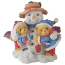 Figur Cherished Teddies Frank und Helen Snow one like you 1998 gebraucht - sehr gut