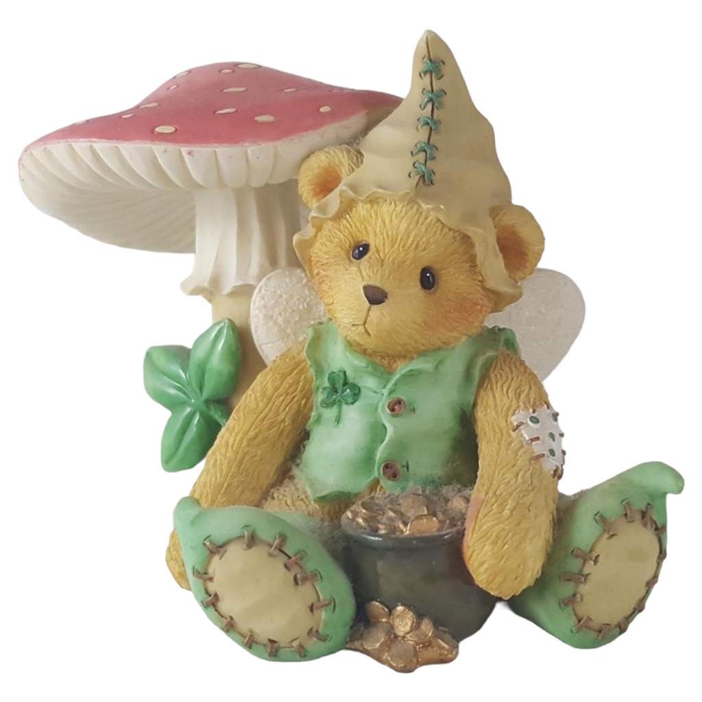 [45811716] Figur Cherished Teddies Ryan I´m Green With Envy For You 1996 gebraucht - sehr gut