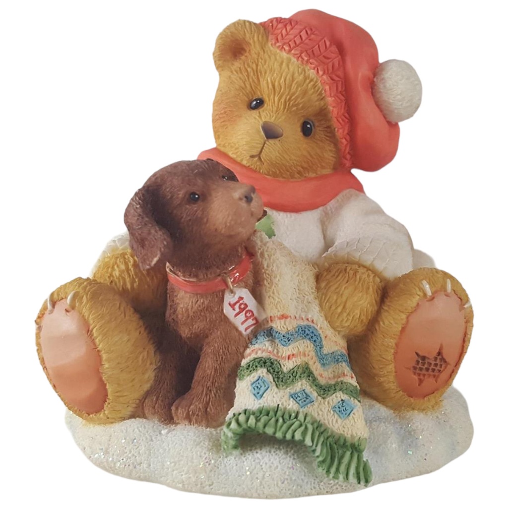 [45811717] Figur Cherished Teddies Lee You´re a bears best friend 1997 gebraucht - sehr gut