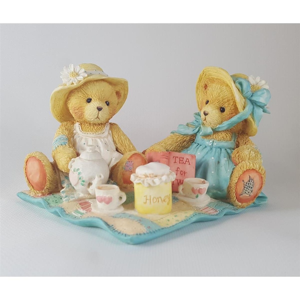[45811726] Figur Cherished Teddies Freda und Tina Our Friendship Is A Perfect Blend 1992 gebraucht - sehr gut