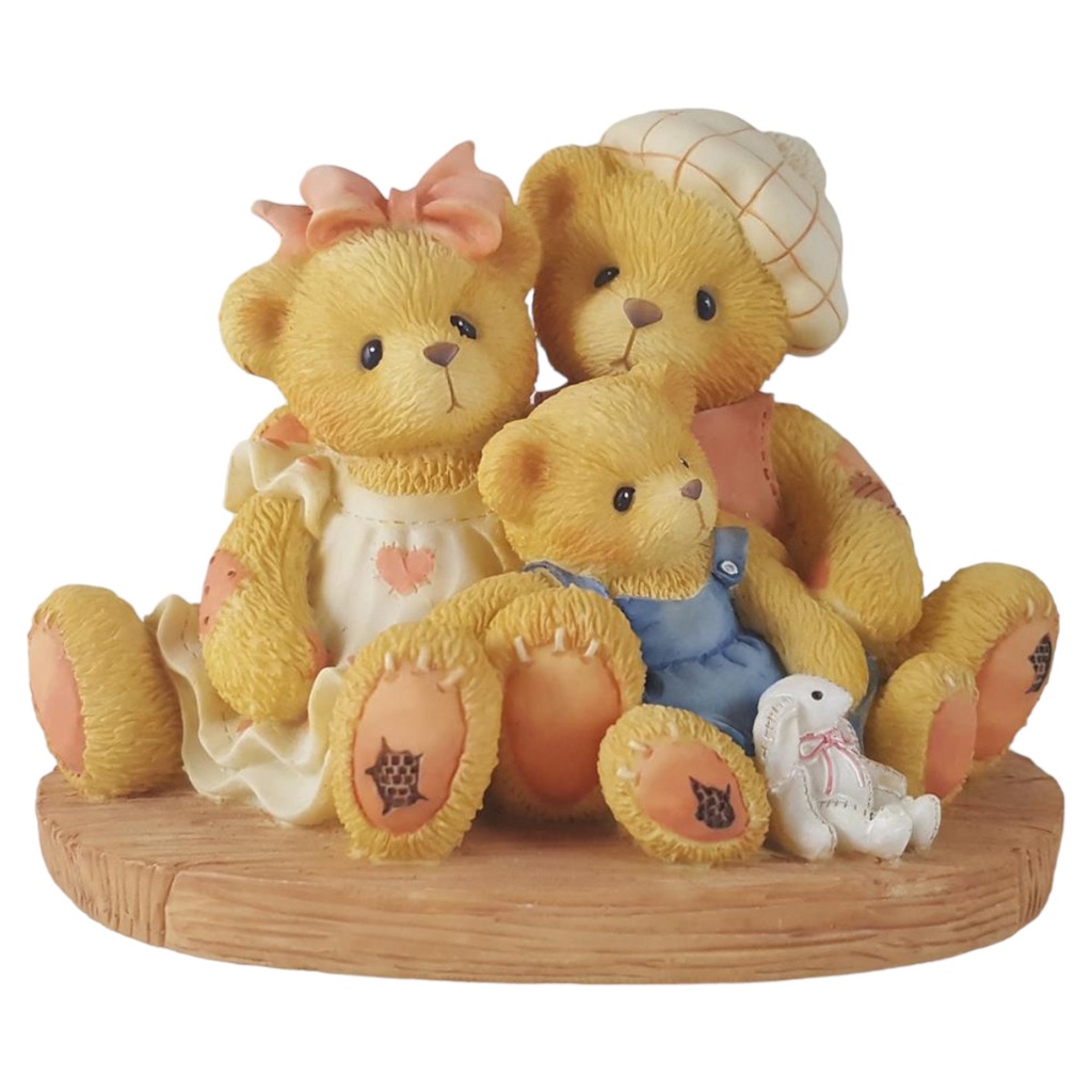 Figur Cherished Teddies Penny, Chandler & Boots We're Inseparable 1998 gebraucht - sehr gut