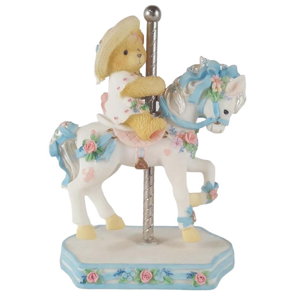 Figur Cherished Teddies Virginia It's So Merry Going Round With You 1998 gebraucht - sehr gut