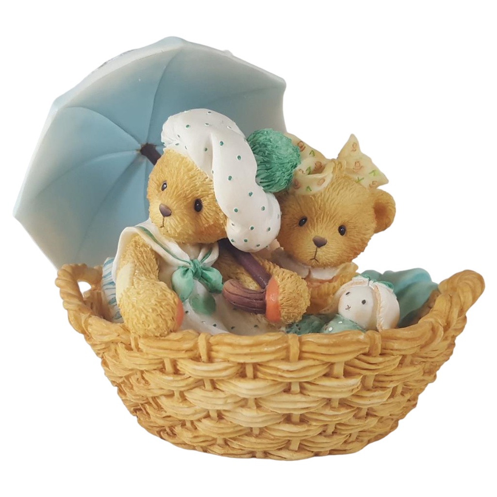 [45811741] Figur Cherished Teddies Beth & Blossom Friends Are Never Far Apart 1991 gebraucht - sehr gut
