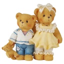 Figur Cherished Teddies Bernard und Bernice 1997 gebraucht - sehr gut