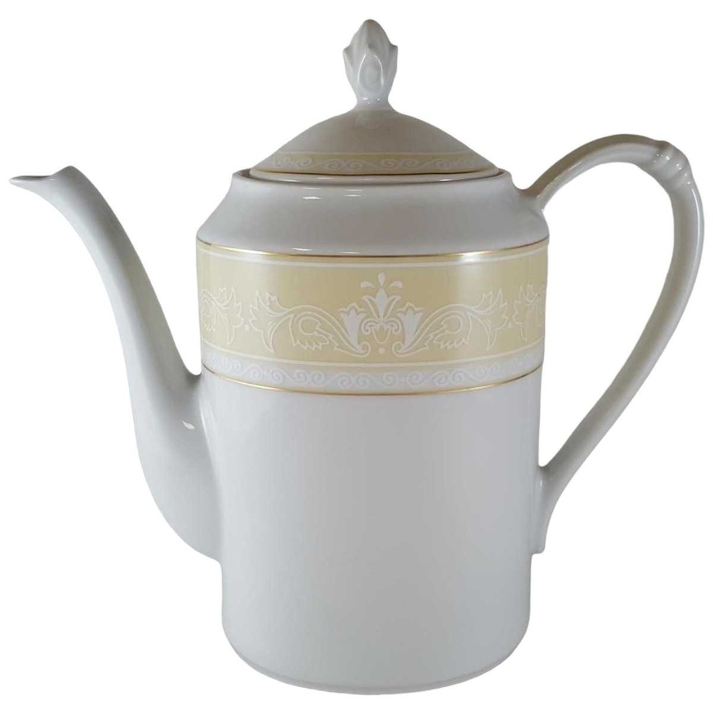 [45811758] Kaffeekanne Kanne 1,3 L Tirschenreuth Diplomat Vanillo Beige gebraucht - neuwertig