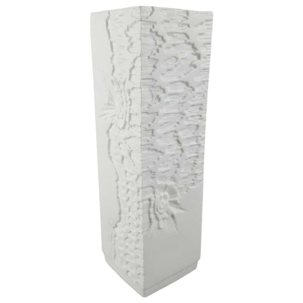 [458117590] Vase Blumenvase 28,5 cm AK Kaiser Porzellan Weiß gebraucht - gut