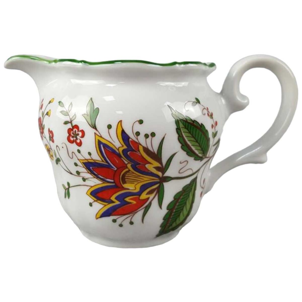 [458117612] Milchkännchen Seltmann Weiden Barock bunte Blumen gebraucht - sehr gut