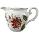 Milchkännchen Seltmann Weiden Barock bunte Blumen gebraucht - sehr gut