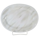 Servierplatte Speiseplatte Fleischplatte Steakplatte 28x21,5 cm Tirschenreuth Venezia Palazzo gebraucht - neuwertig