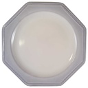 Kuchenteller Dessertteller Frühstücksteller 22,2 cm Villeroy & Boch Gallo Leonardo Classic Grau gebraucht - neuwertig