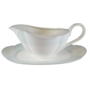 Sauciere mit Teller Villeroy & Boch Delta Grün gebraucht - neuwertig