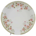 Kuchenteller Dessertteller 19,5 cm Winterling Kirchenlamitz rosa Blumen grün Rautendekor gebraucht - akzeptabel