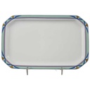 Tablett für Milch und Zucker 20,3x12,8 cm Seltmann Weiden Octa Wings gebraucht - gut