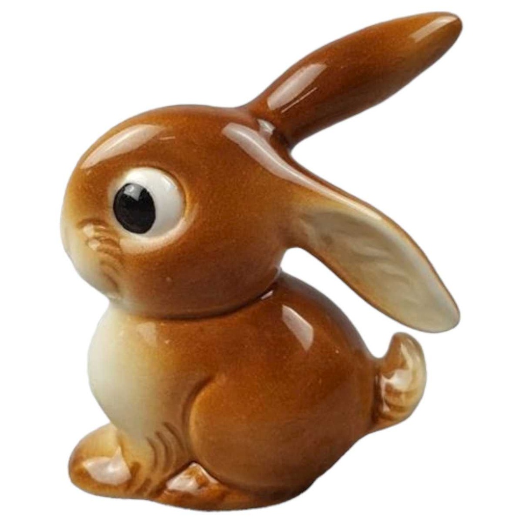 [458118526] Figur Goebel Tier hellbraun Hase Osterhase gebraucht - sehr gut