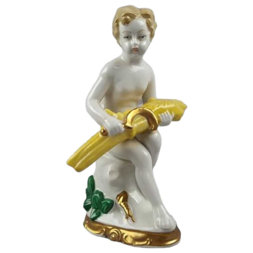 [458118536] Figur Wagner & Apel Einzelteile 1841 Jahreszeiten Sommer Frau Dame Lady gebraucht - sehr gut