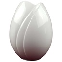 Vase Blumenvase 18,3 cm Arzberg Weiß gebraucht - sehr gut