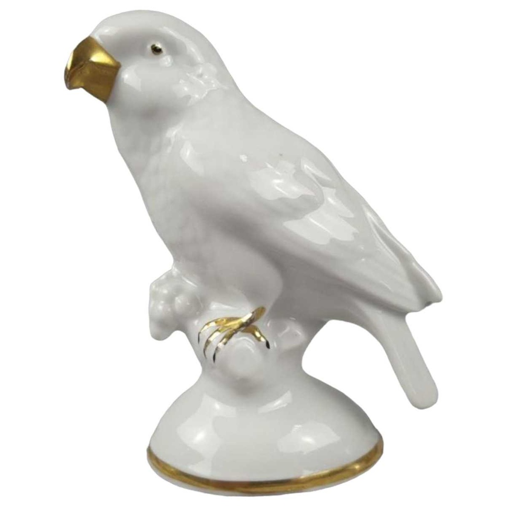 Figur klein Goldrand Gerold & Co Weiß