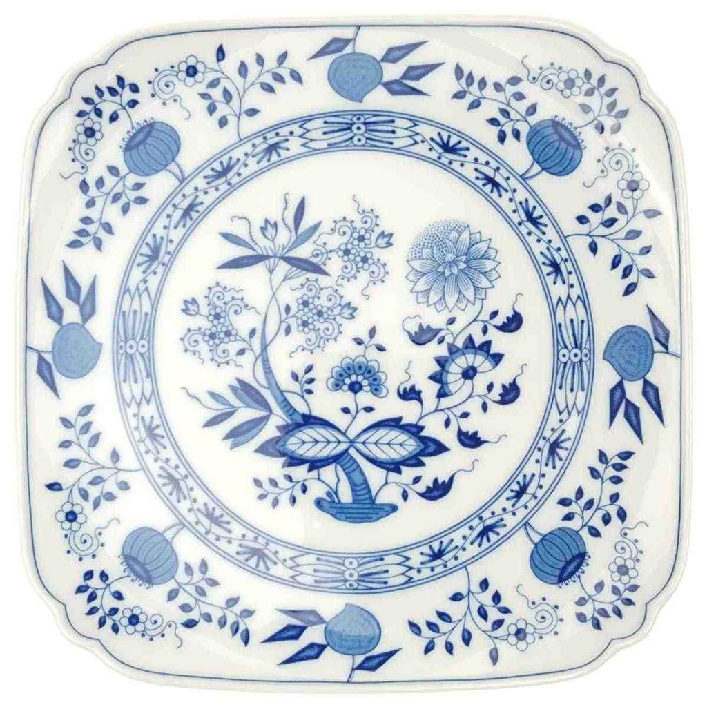 Coupe /Sandwichplatte Hutschenreuther Maria Theresia Zwiebelmuster I. Wahl