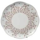 Speiseteller Essteller 24,4 cm Tirschenreuth Fleur Blätterzauber Braun gebraucht - gut