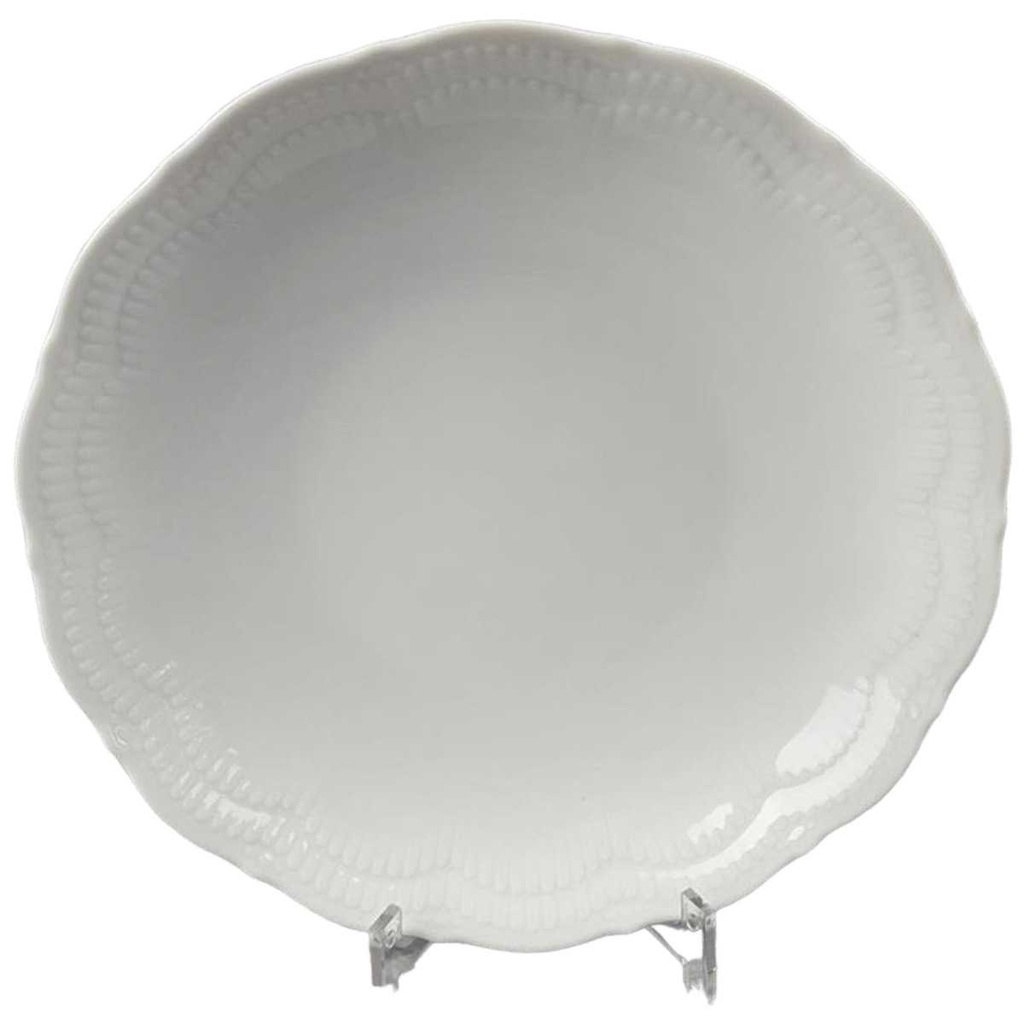 [458119015] Suppenteller 21,8 cm Schirnding Bavaria Opera Weiß gebraucht - gut