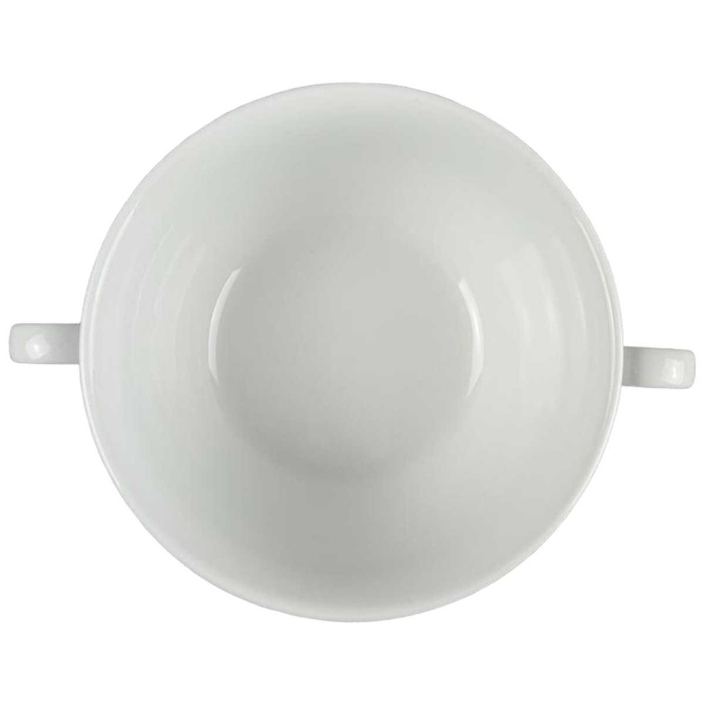 Suppentasse groß TCM Tchibo Weiß gebraucht - sehr gut