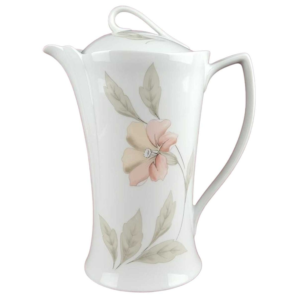 Kaffeekanne Kanne groß 1,1 L Winterling Kirchenlamitz Dekor Große Blume gebraucht - sehr gut