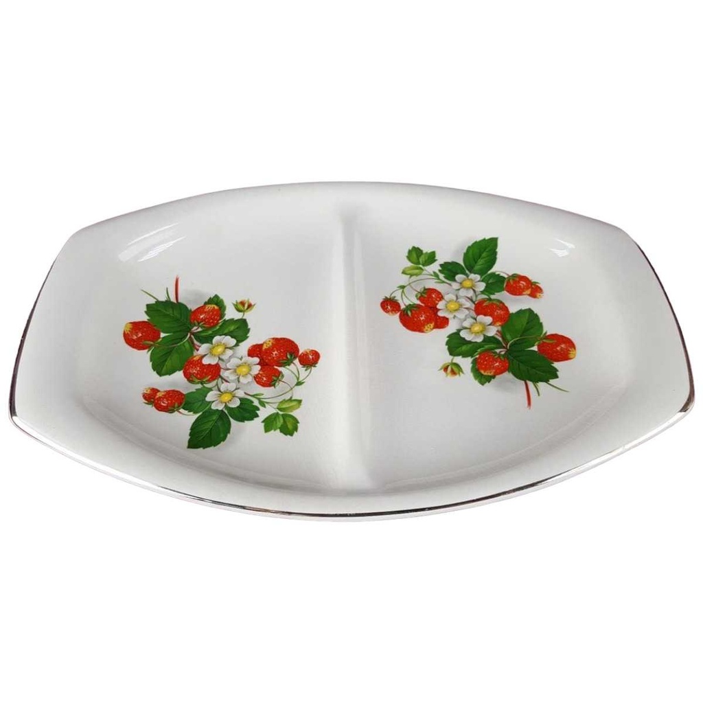 [458119127] Servierplatte Goldrand 29x19 cm Royal Winton Grimwades gebraucht - akzeptabel